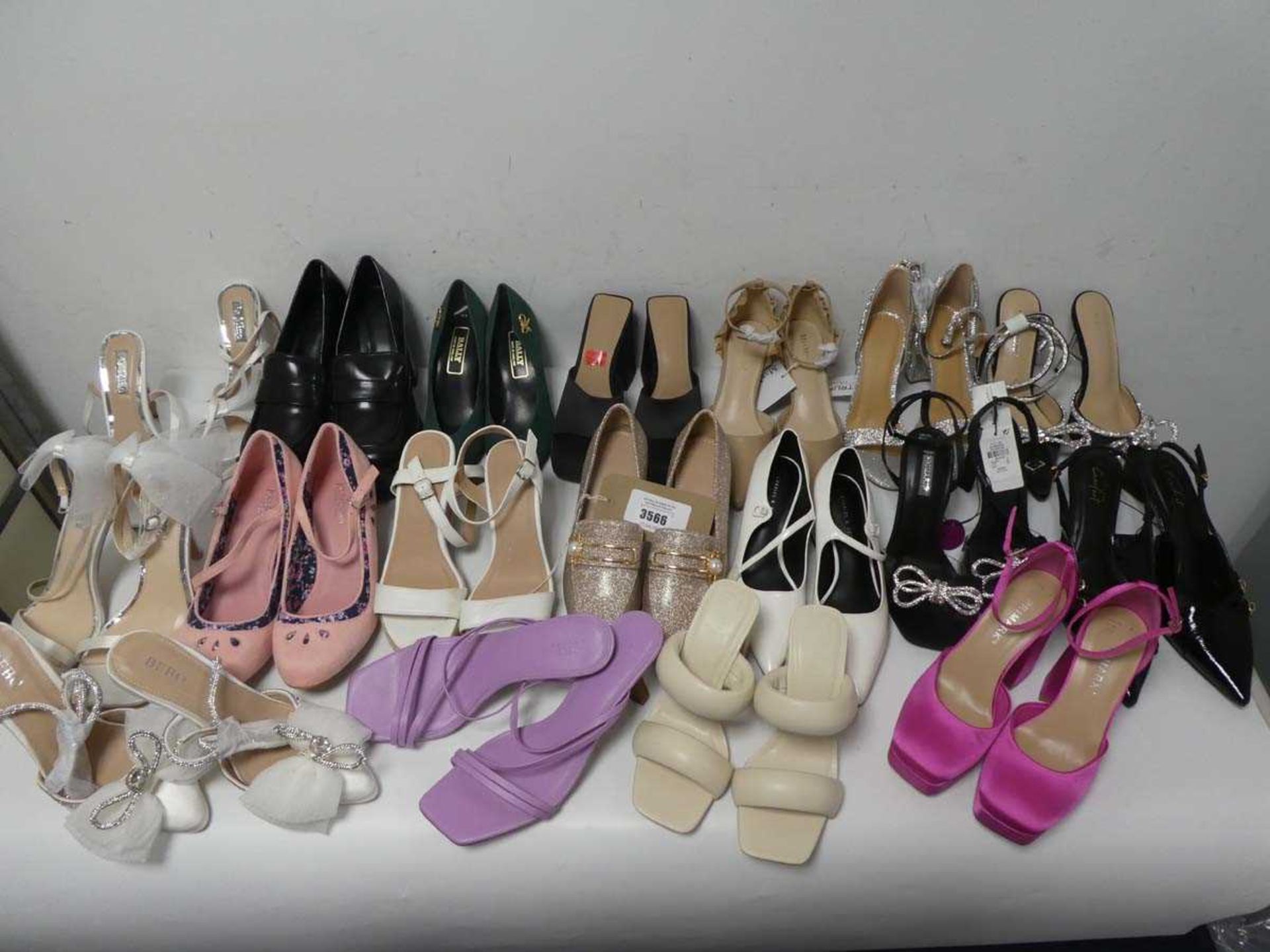 +VAT Bundle of ladies heels of various styles and sizes, includes- Joe Browns, Public Desire +