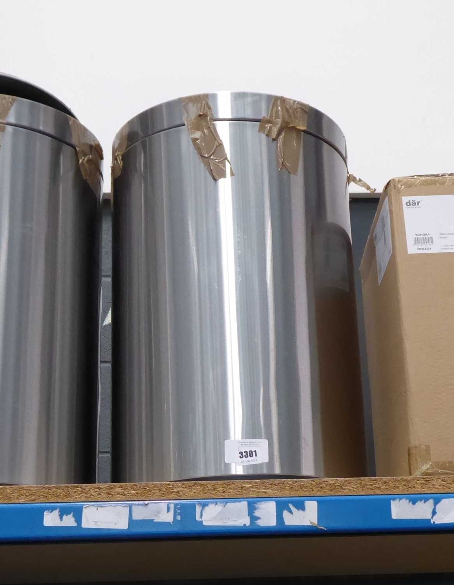 +VAT Stainless steel sensor bin