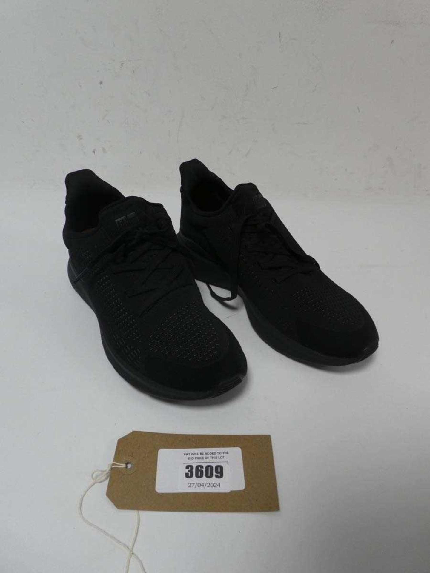 +VAT 1 x Fitflop black knit sneakers, UK 6.5