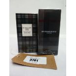 +VAT Burberry Touch eau de toilette 100ml plus Burberry brit eau de toilette 100ml