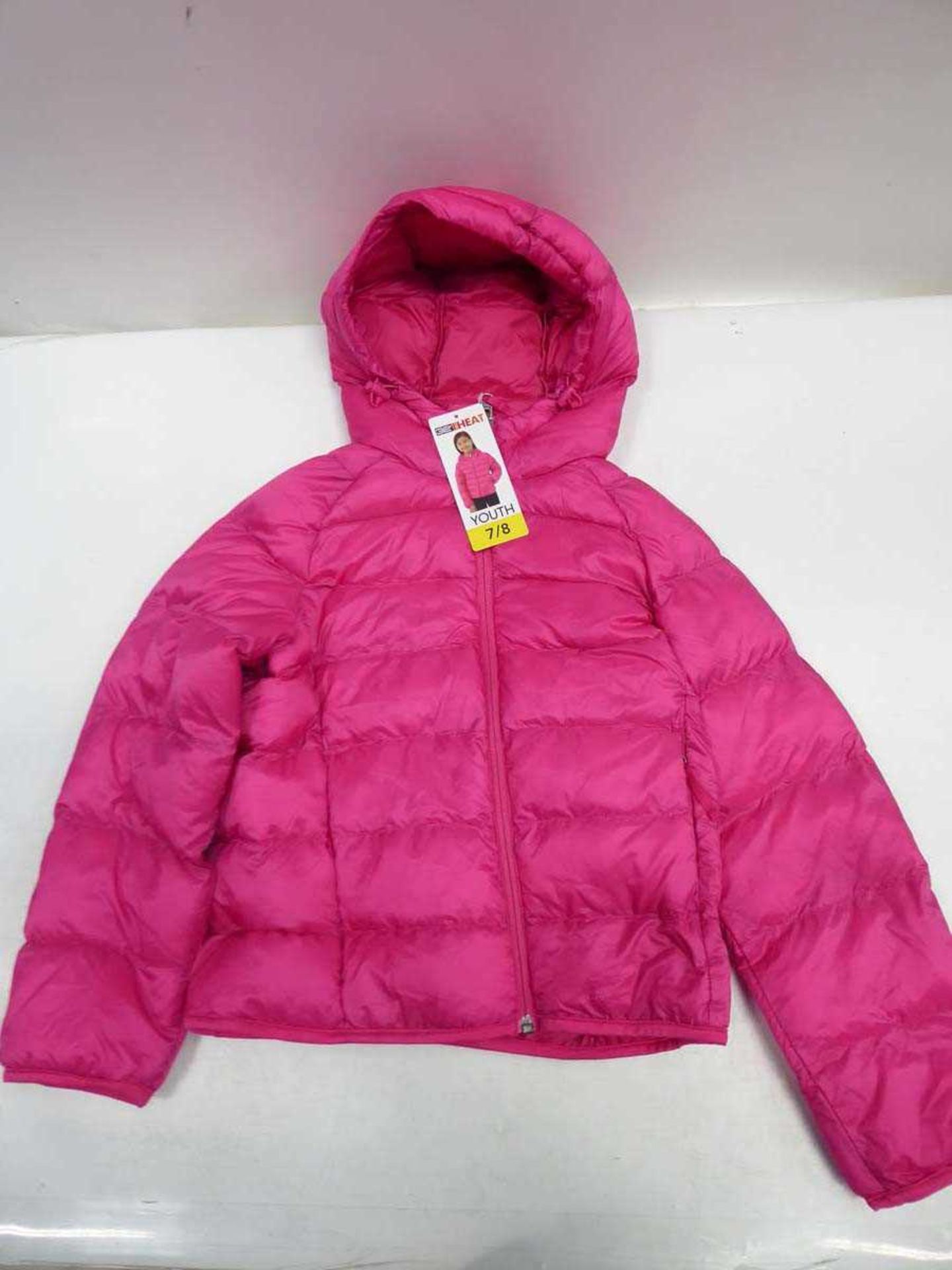 16 kids 32 Degree Heat youth jackets in pink