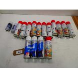 +VAT Selection of craft spray adhesive and spray on snow