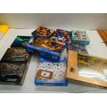 +VAT Large selection of various jigsaw puzzles