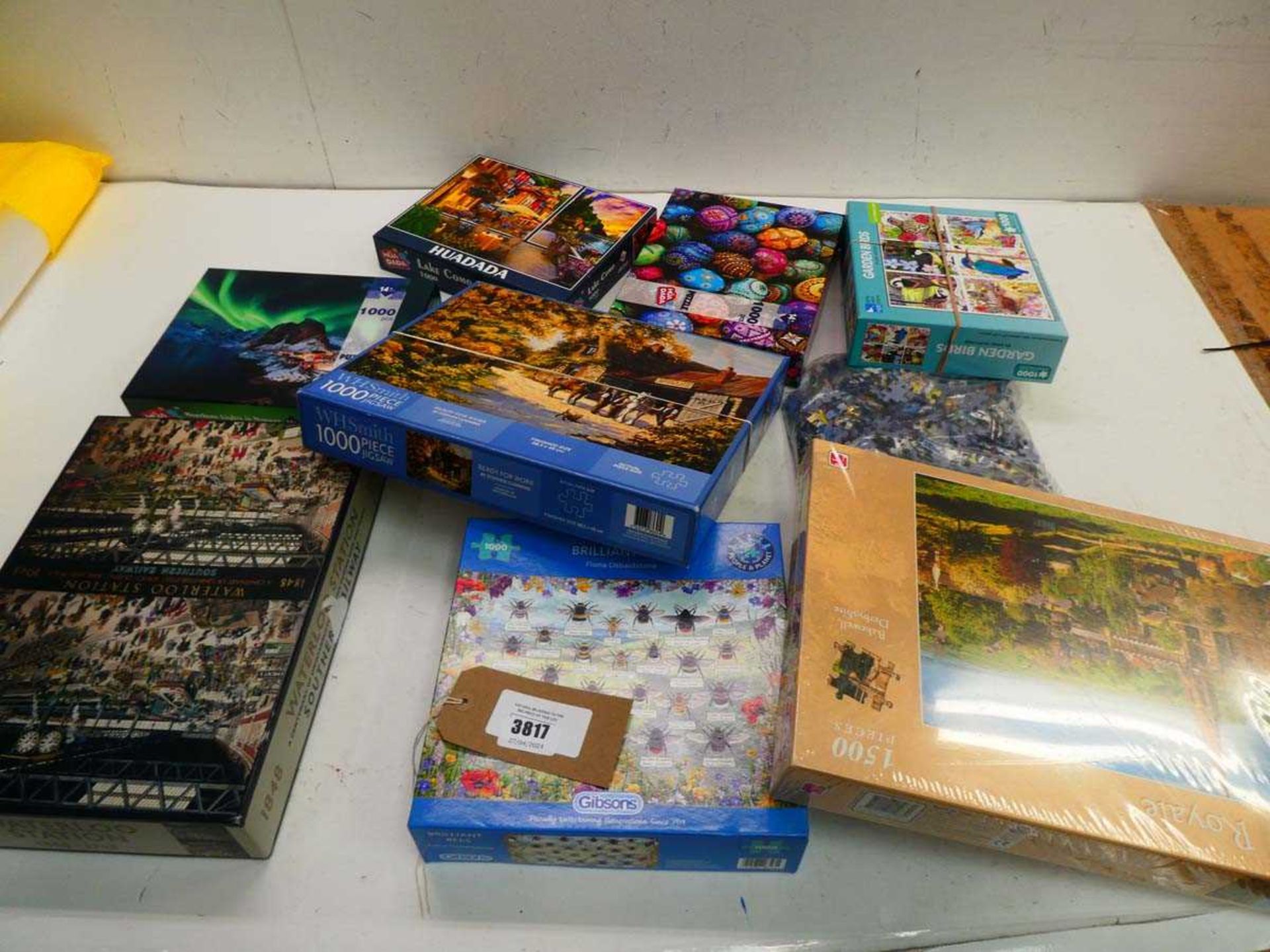 +VAT Large selection of various jigsaw puzzles