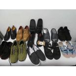 +VAT Bundle of men's shoes of various styles and sizes, includes- Grenson + Hobibear