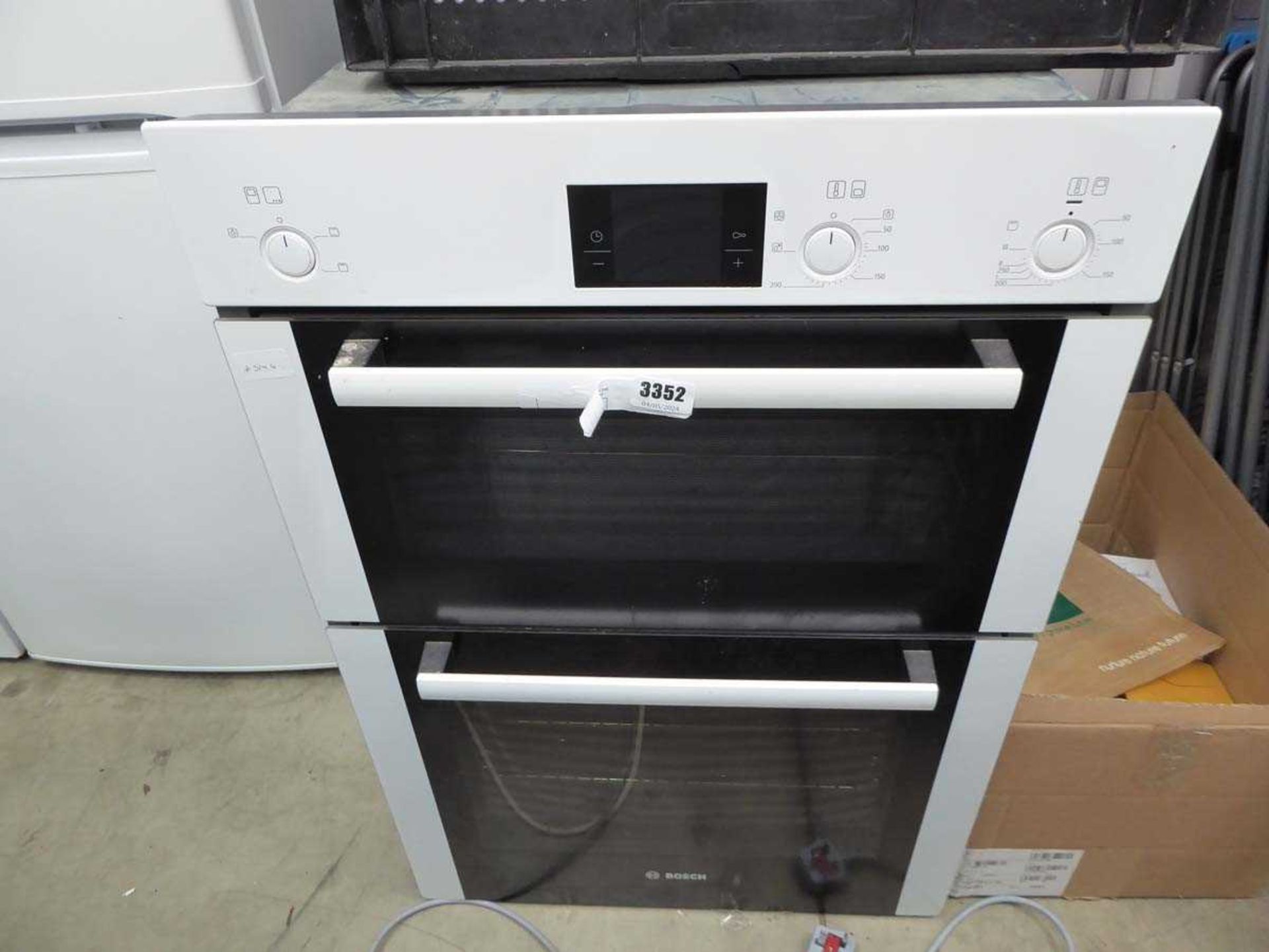 Integrated Bosch double oven