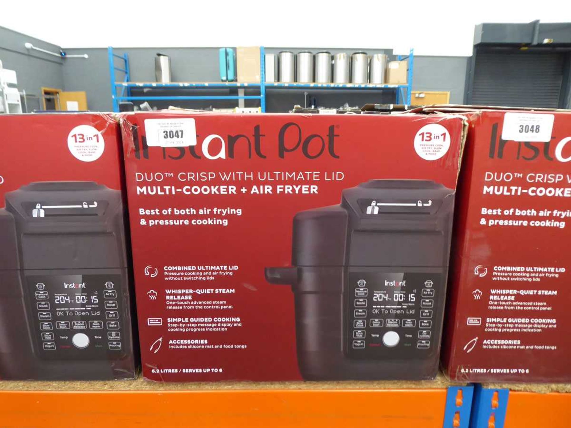+VAT Instant pot multi cooker and air fryer