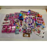 +VAT Large selection of girls nail vanish gift sets, press on nails, nail varnishes, etc