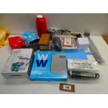 +VAT Various kitchen items to include Wusthof knife sharpener, chopping board, silicone molds, etc