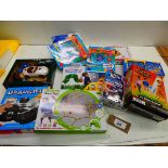 +VAT Selection of toys to include magic paint palette, Storm rocket, build your own den, etc
