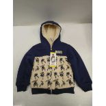 10 kids Marvel plush hoodies, mixed sizes