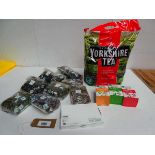 +VAT Selection of tea bags to include Twist, Taylors Yorkshire tea and Ahmad tea