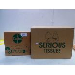 +VAT Box of Serious Tissues toilet paper rolls plus a Box of Dettol laundry sanitizer fresh cotton