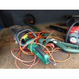 Electric strimmer and a electric hedge cutter