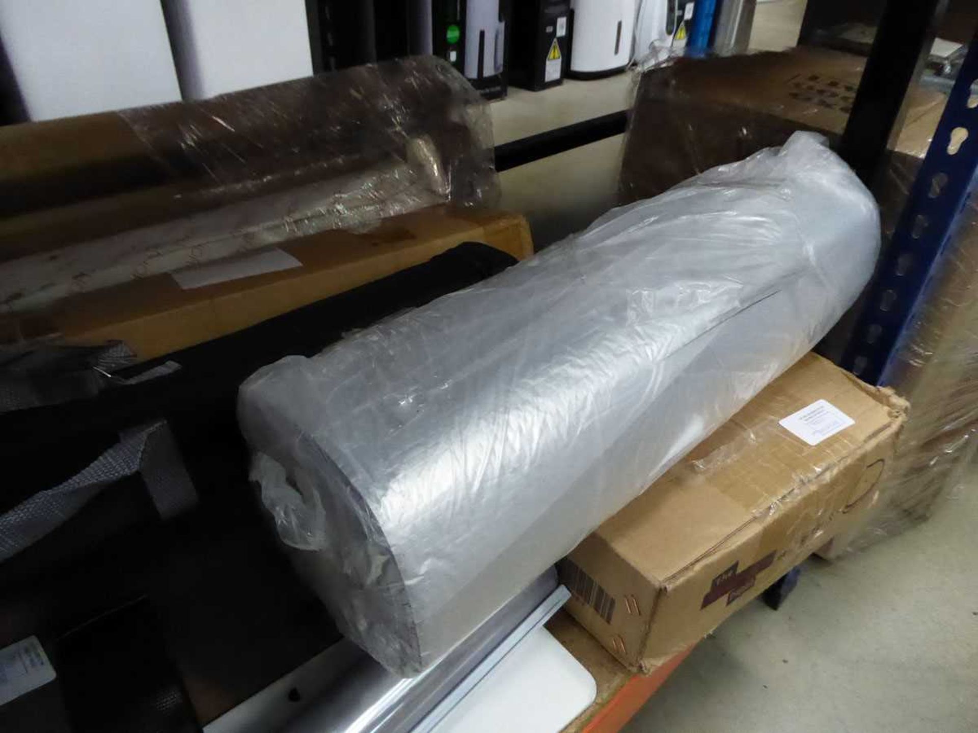 +VAT Half an under bay containing display screens, nets, silver packing material, barrier bases, - Image 3 of 3
