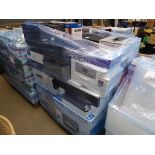 Pallet of assorted printers