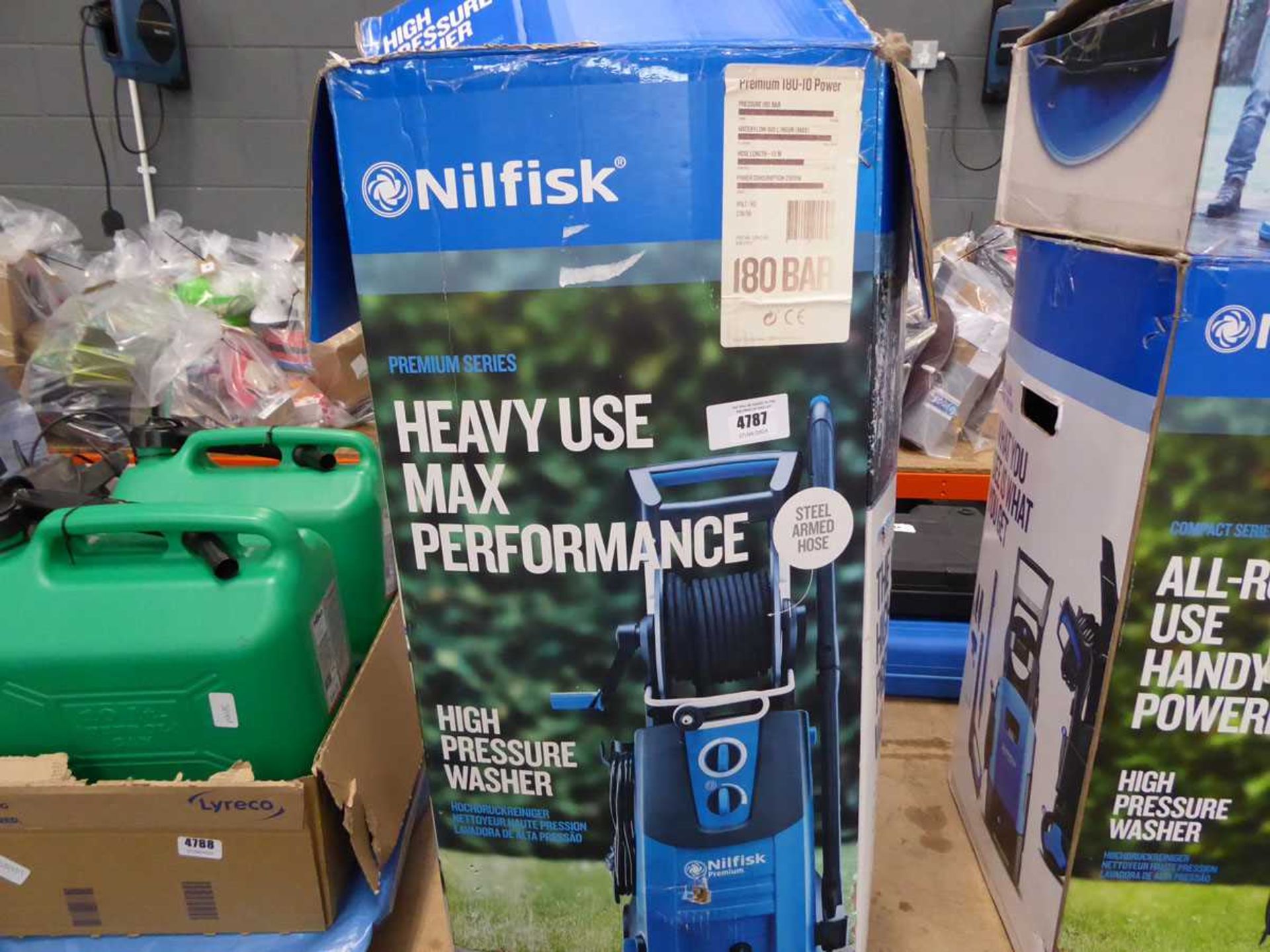 +VAT Boxed Nilfisk electric pressure washer