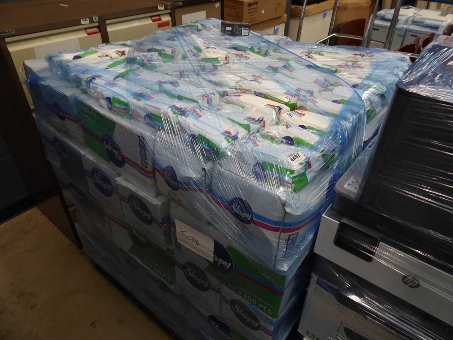 Pallet of Sleepy wipes