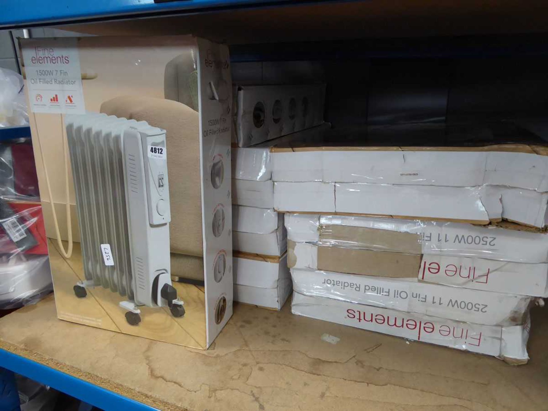 8 x boxed oil filled radiators
