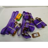 +VAT Bag containing various lorry straps