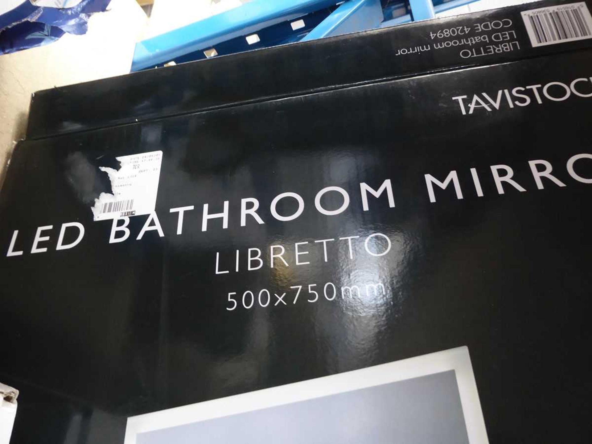 +VAT Tavistock illuminated bathroom mirror - Image 2 of 2