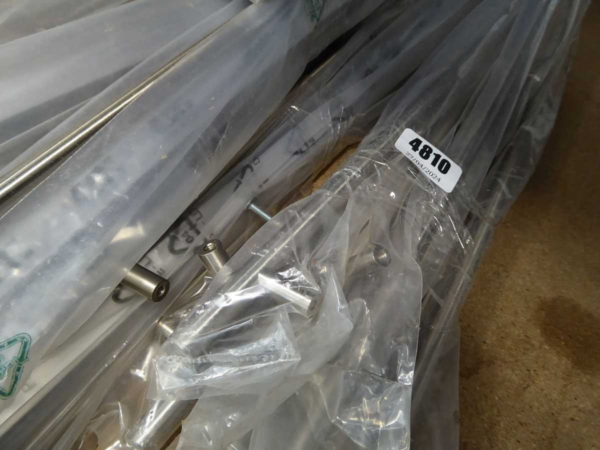 Large quantity of long cupboard door handles - Image 2 of 2