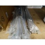 Large quantity of long cupboard door handles