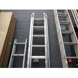 3 section aluminium ladder