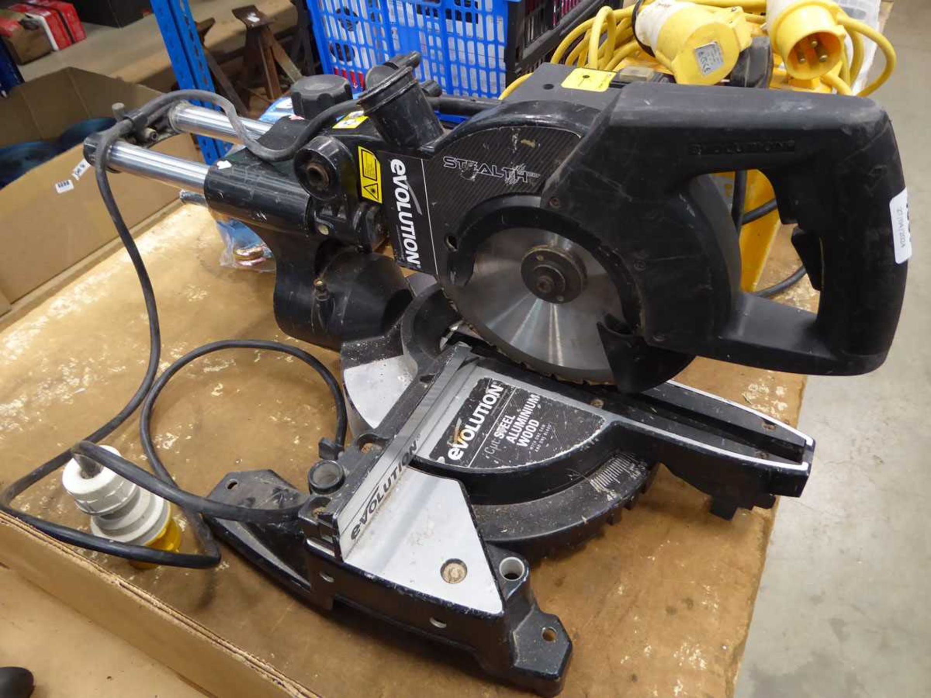 Evolution 110v chop saw