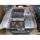 +VAT Box of electrical switches