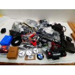 +VAT Various car parts to include door handles, night breaker laser, letters, phone mounts, car