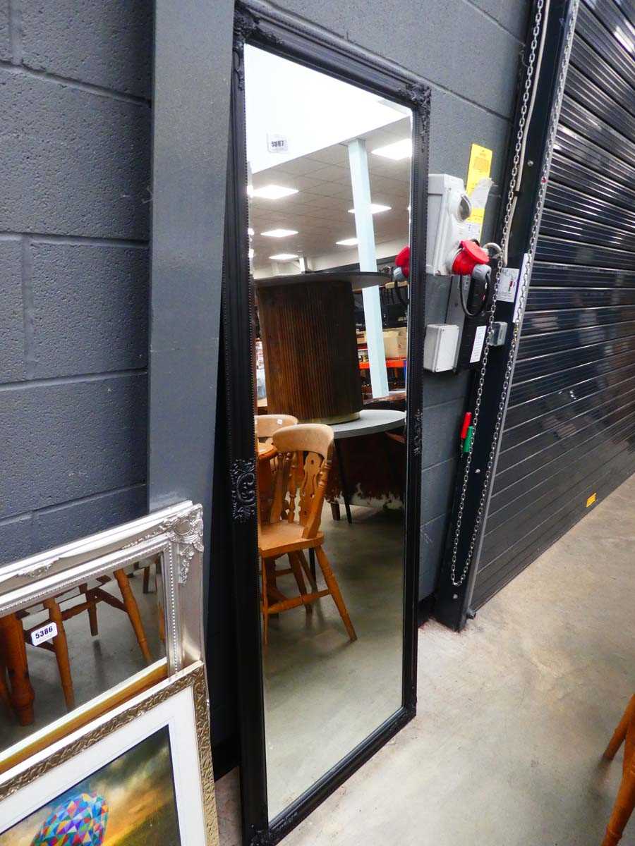 +VAT (11) rectangular bevelled mirror in painted frame