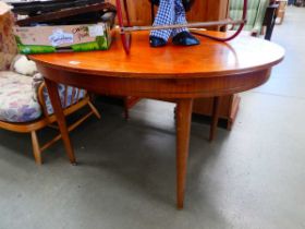 Edwardian oval dining table