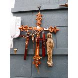 (1) Six crucifixes