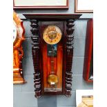 (1) Large Vienna style wall clock