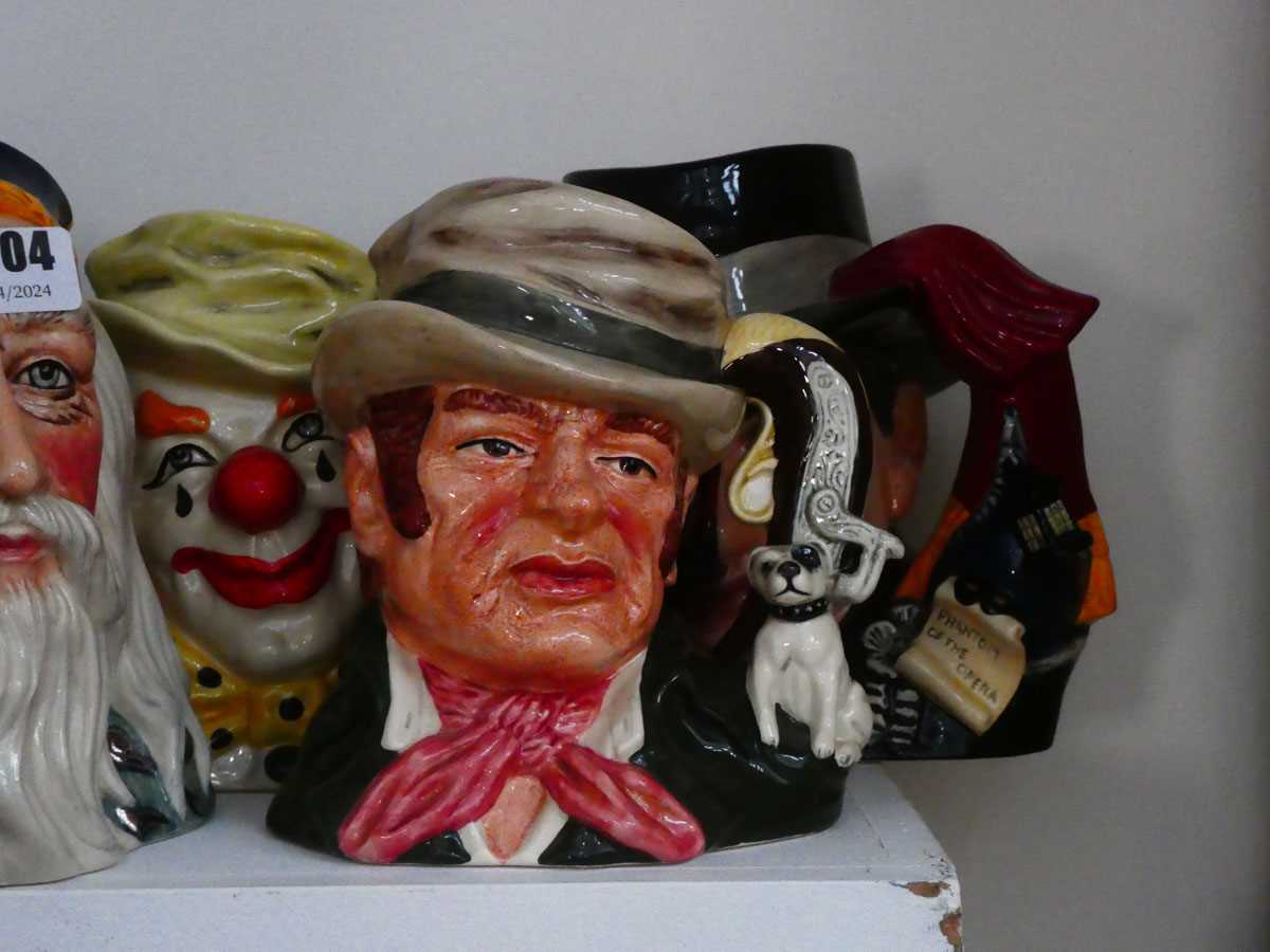 7 large character jugs depicting fictional characters, to include Phantom of the Opera, Bill - Image 3 of 3