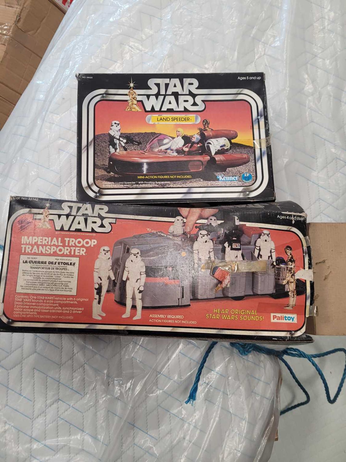 Cage of Palitoy Star Wars figures Boxes contain no inserts or instructions, inside boxes are what - Image 3 of 4