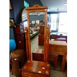 Pine Cheval mirror