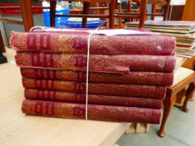 Six volumes of The Nature Books