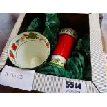 Box of German goblets