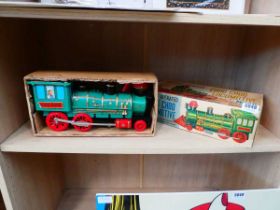 Boxed Choo Choo Locomotive by Marx