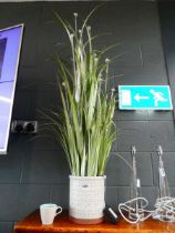 Artificial plant with LED lights and pot Pot and plant approx 4ft