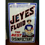Reproduction Jeyes Fluid advertising sign