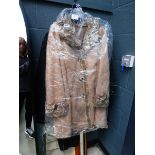 2 x ladies sheepskin coats