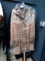 2 x ladies sheepskin coats