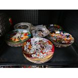 Cage of Royal Worcester, Franklin Mint and Disney collectors plates