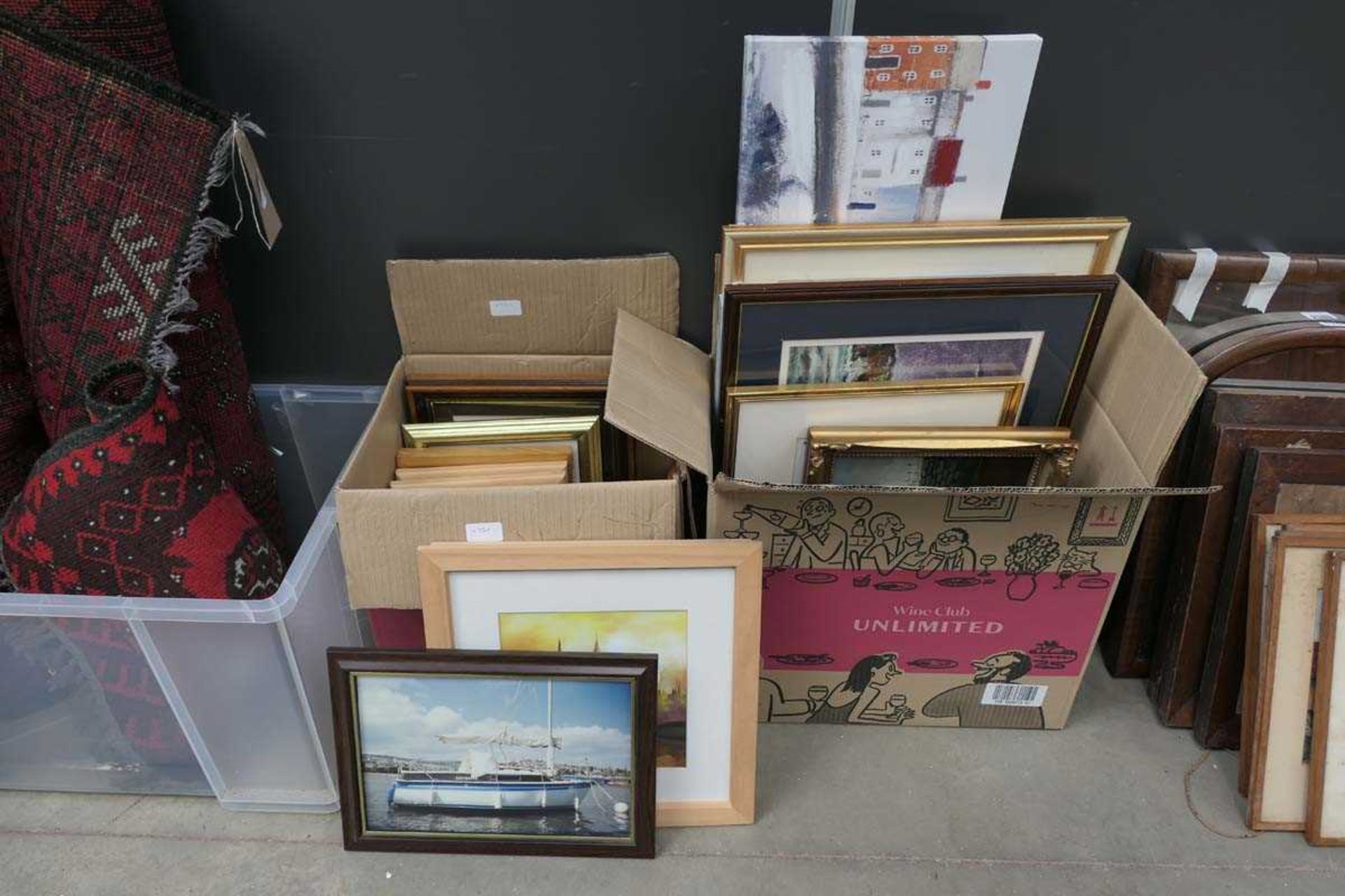 2 x boxes containing coastal, urban and rural prints - Image 2 of 2