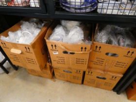 6 x boxes containing a large quantity of china to include dinner plates, fruit bowl, jugs, mugs