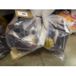 +VAT 2x bags containing cables, leads, PSUs, cases, adapters, remotes, 3D printing adhesive glue