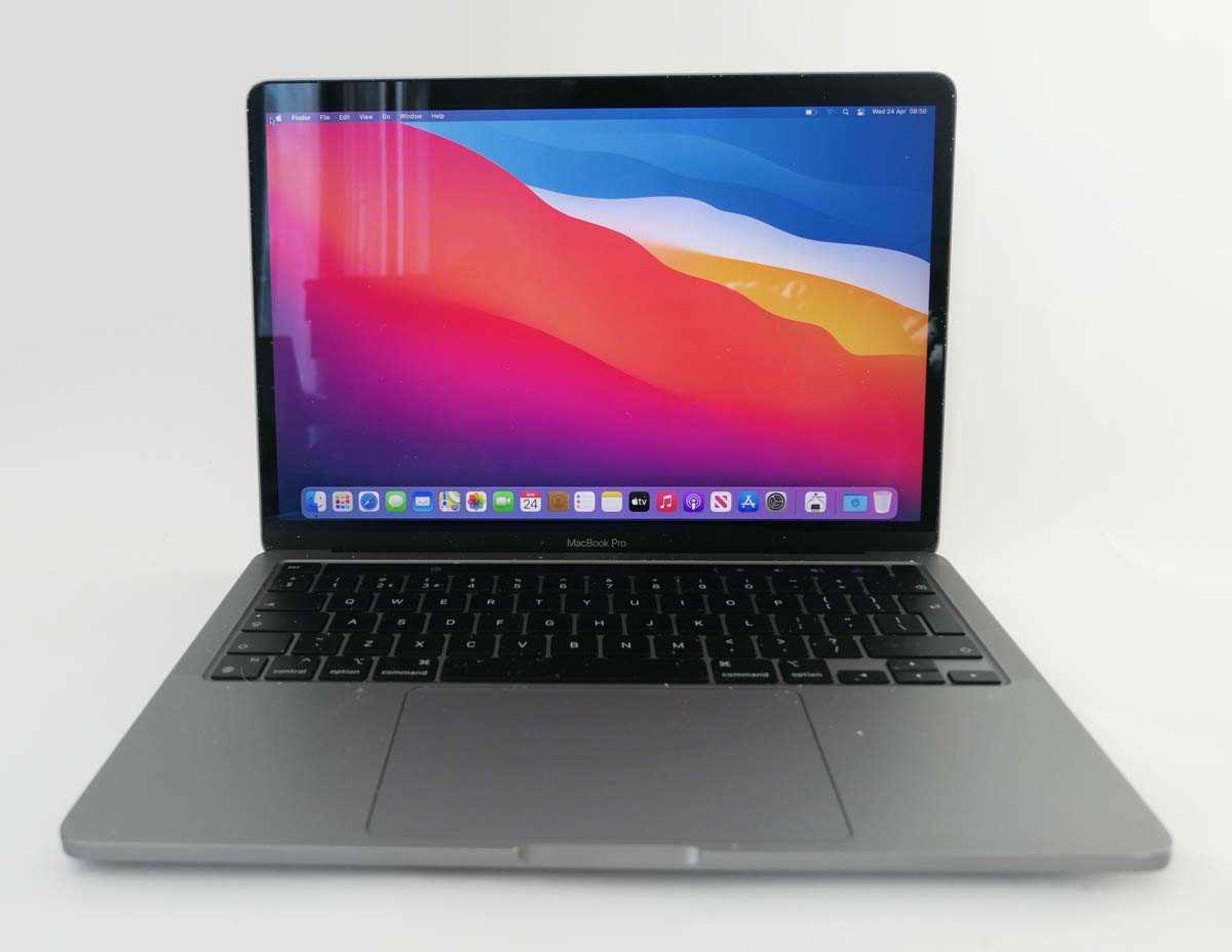 +VAT MacBook Pro 13" 2020 A2338 Space Grey laptop with Apple M1 Chip, 8GB RAM and 256GB SSD